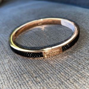 Never Worn Henri Bendel Black Bangle